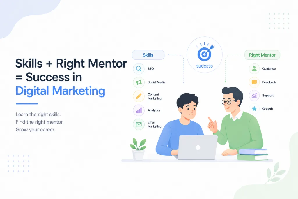 7 Skills You’ll Master Faster with the Right Mentor in Digital Marketing