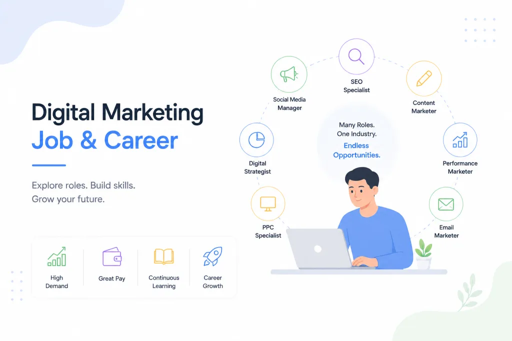 Job-Ready Digital Marketing Career Roadmap by Performing Marketer