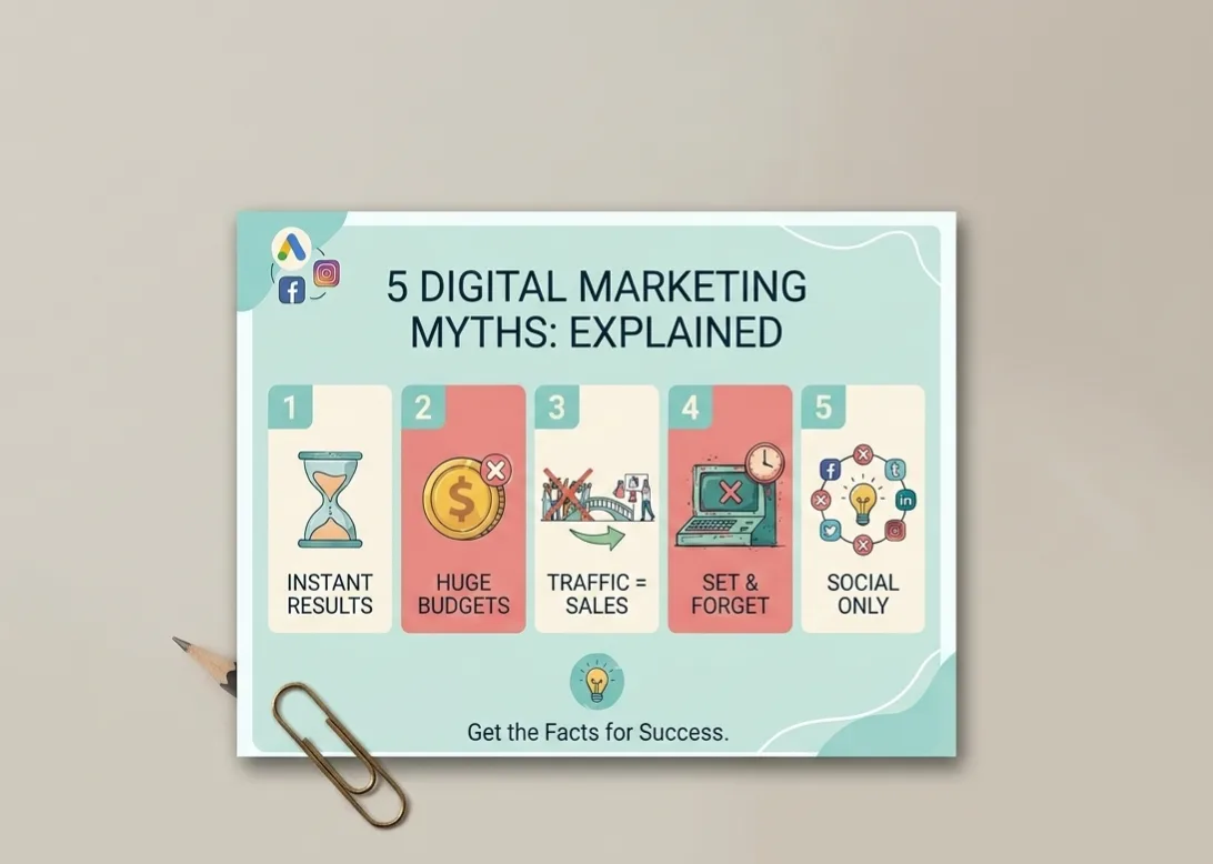 5 Digital Marketing Myths Everyone Believes