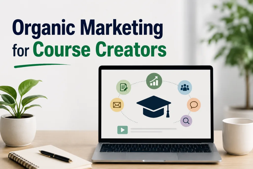 Organic Marketing for Course Creators: Build Authority Without Paid Ads